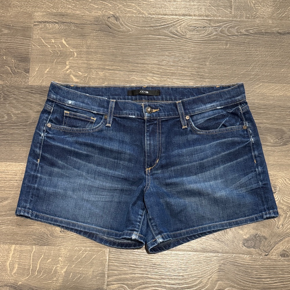 Joe's Jeans Dark Blue Denim Cutoff Shorts